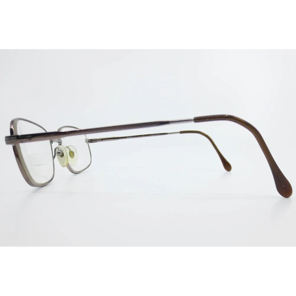 Sferoflex 2086 273 Metal Eyeglass Frames Gunmetal Rectangular 56-17-140 Mens